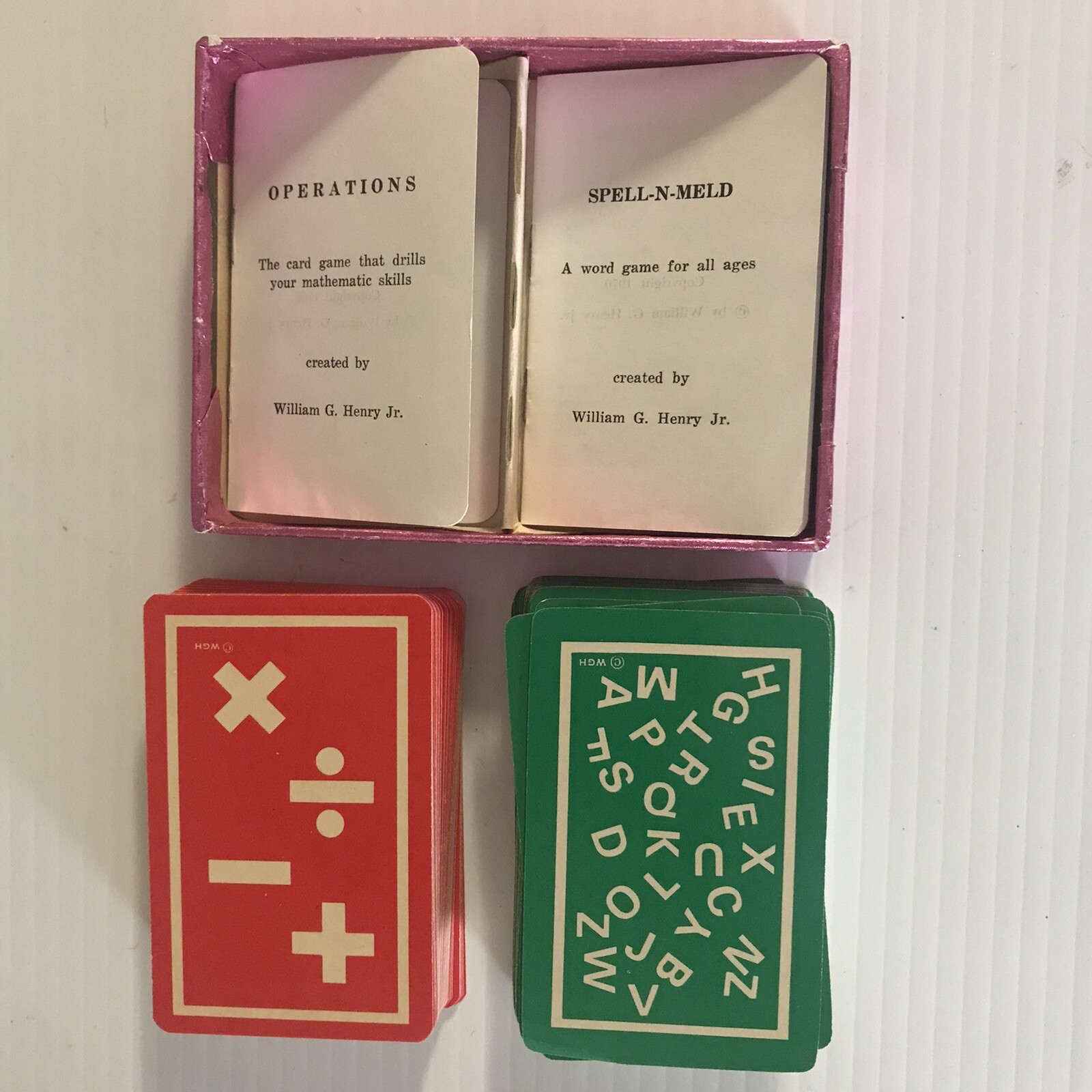 Behavior Develepment Products educational card game By William G. Henry Jr.