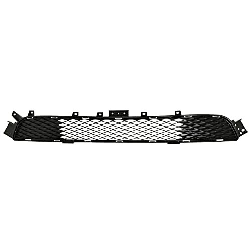 YLT AUTO Front Bumper Cover Lower Grille Cover Replacement Kit Black Guard