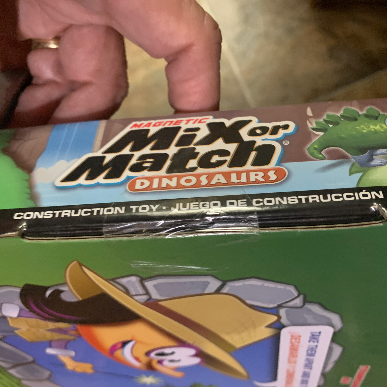 Popular Playthings Magnetic Mix or Match Dinosaurs Set of 4