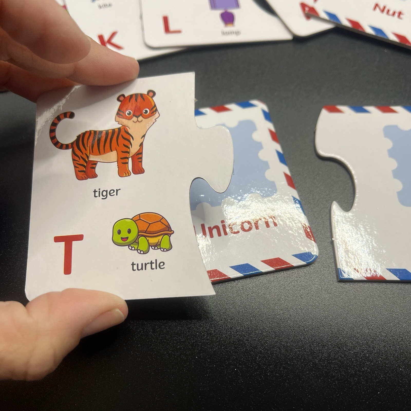 Learning Resources Alphabet Mailbox ABC Letter Puzzles Tracing Writing Preschool