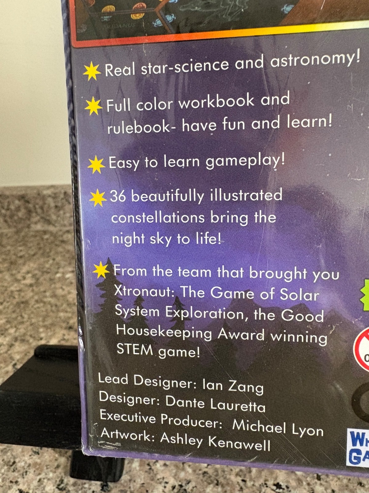 Constellations An Xtronaut Game The Game of Stargazing and the Night Sky SEALED