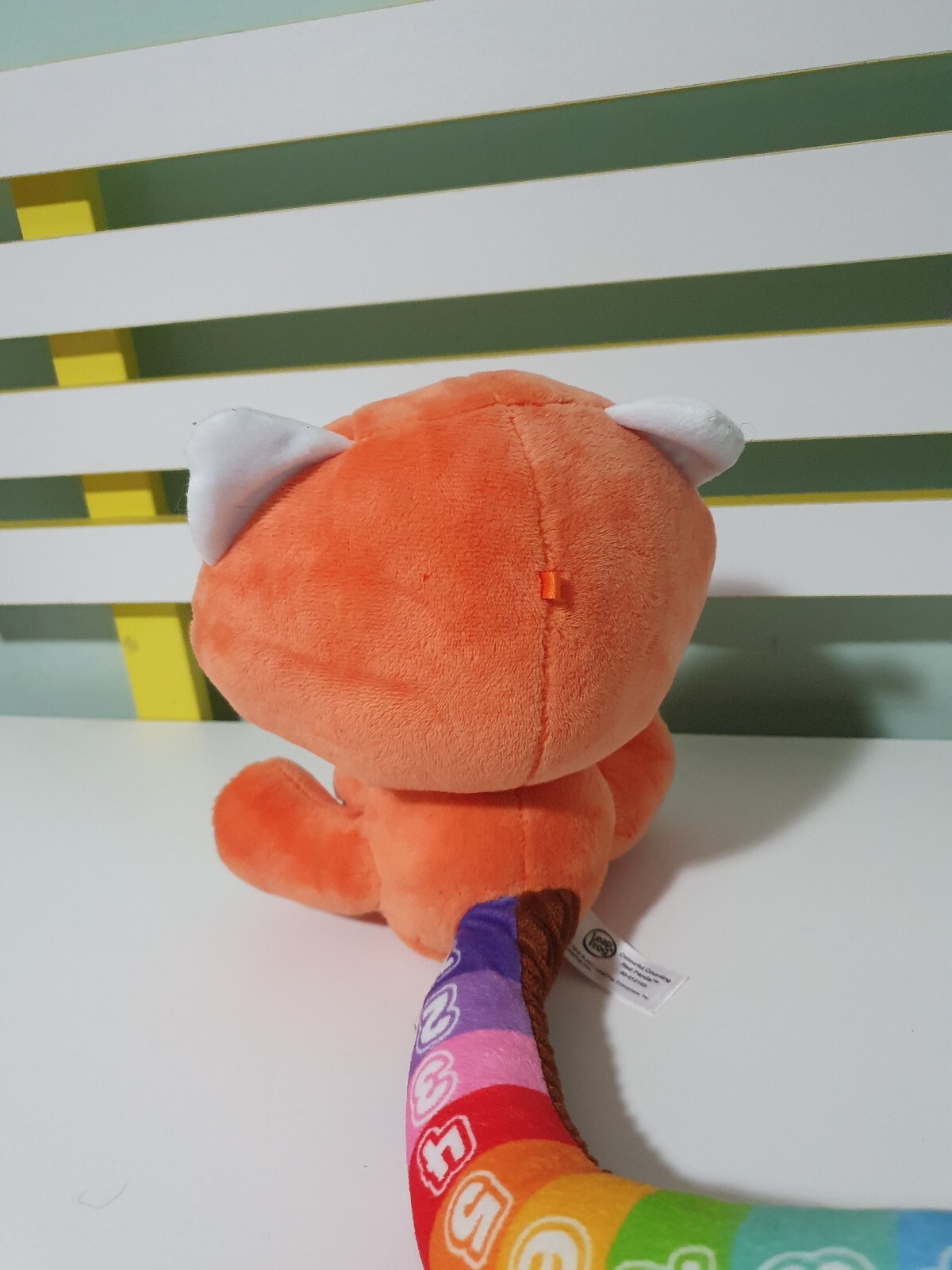 Leap Frog Colorful Counting Red Panda Toddler Learning Toy Plush Leap Fr