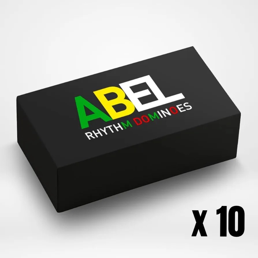 10 x ABEL Rhythm Dominoes ®️