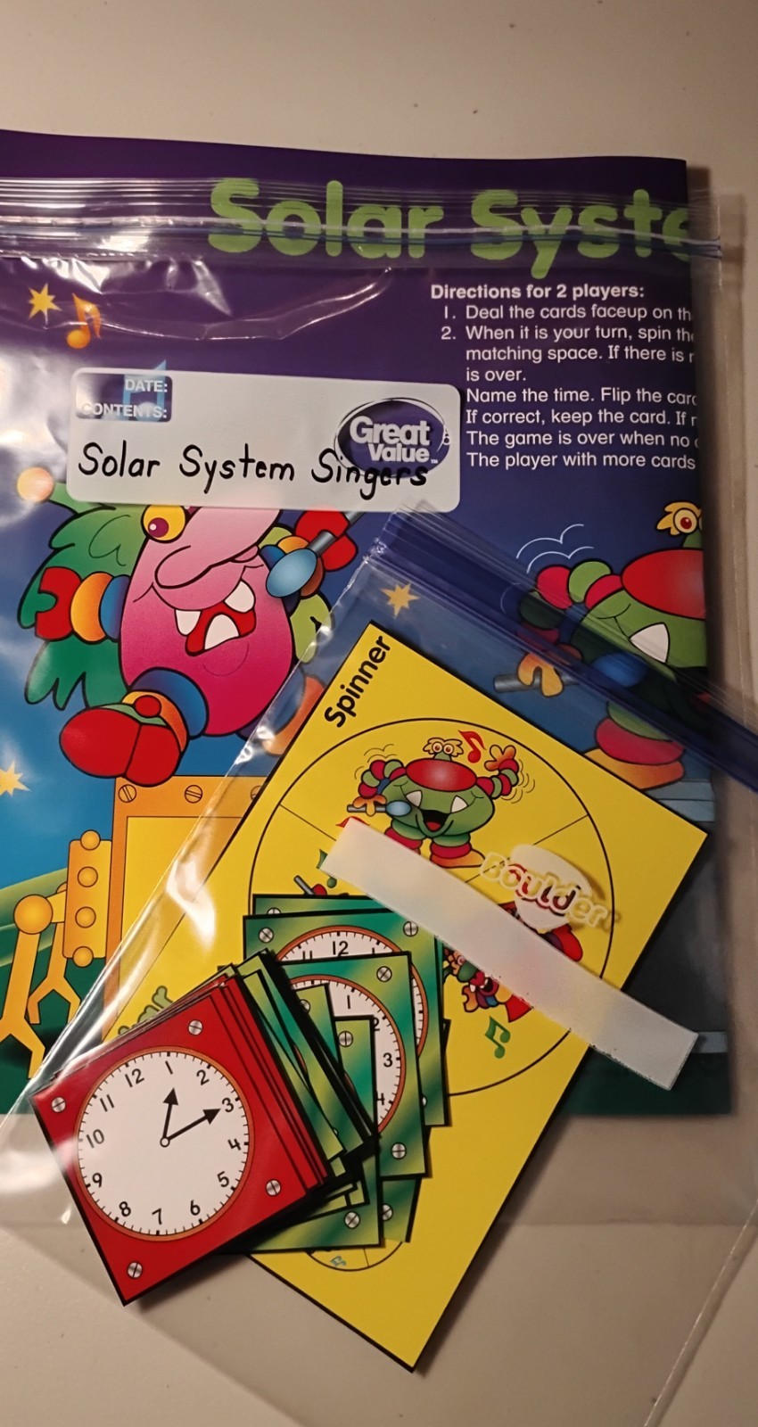 Education Center Theme Kits Penguins/ Solar System for Gr. 1-Laminated /LikeNew!