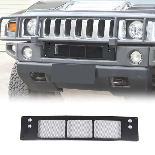 Front Lower Grill Trim Mesh Insert Replacement Compatible with Hummer H2 2003