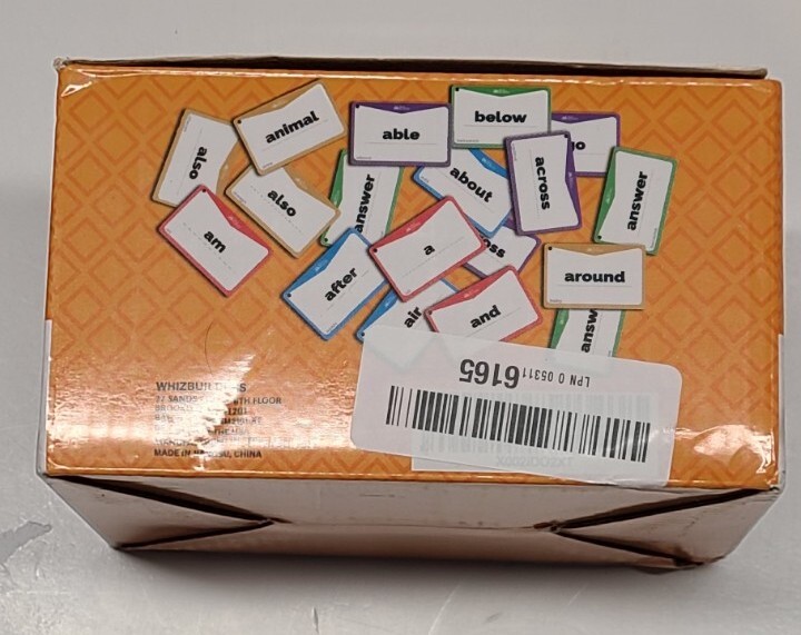 Whiz Builders Sight Words Flash Cards 260 Cards Ages 3 & Up