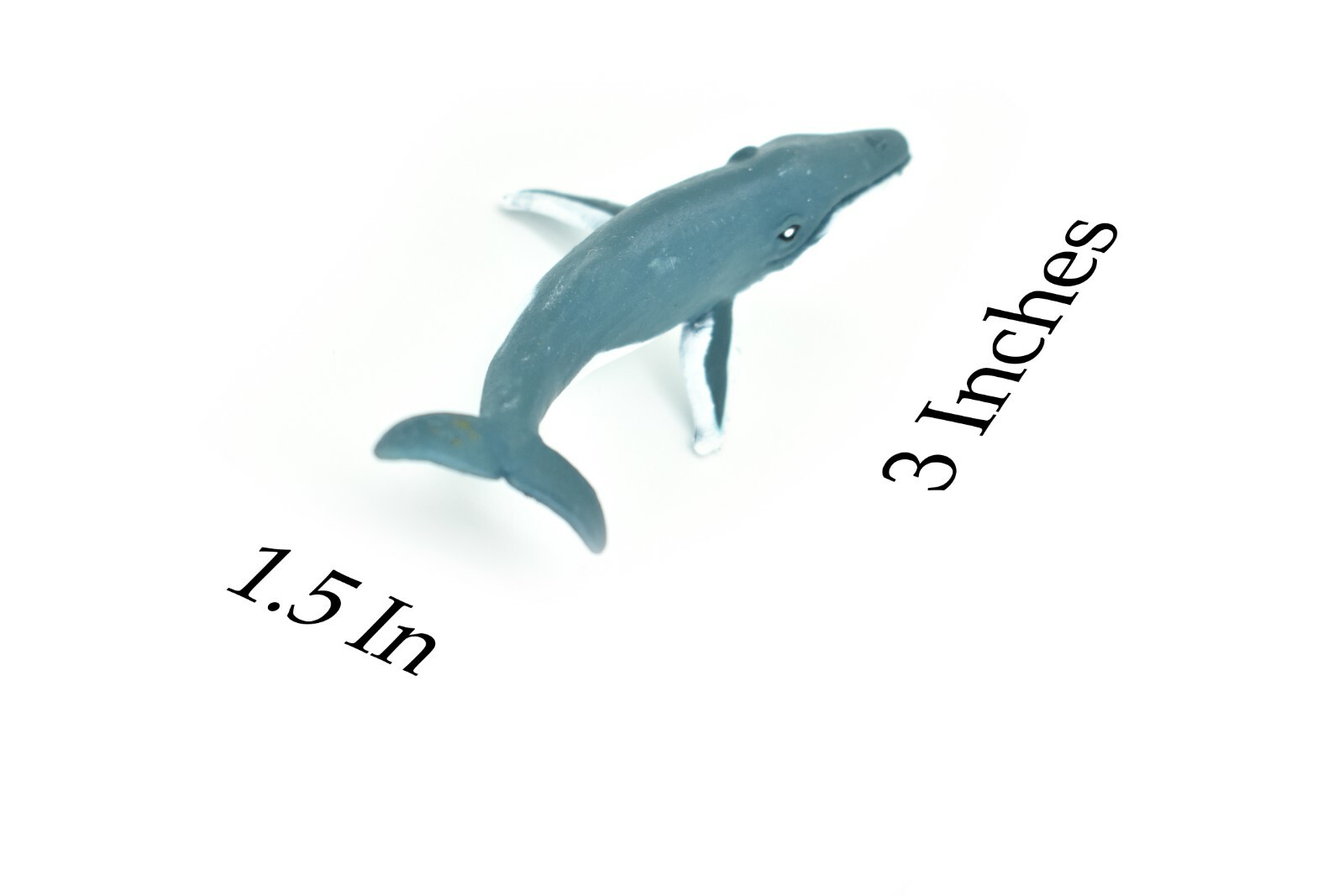 Humpback Whale Plastic Replica 3Long ~ F3906-B9
