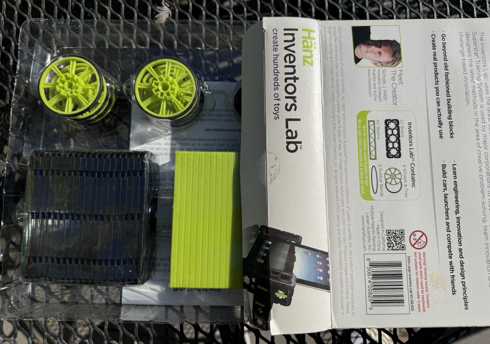 Hanz Inventors Lab Kit Create, Innovate & Learn Engineering & Design Principles