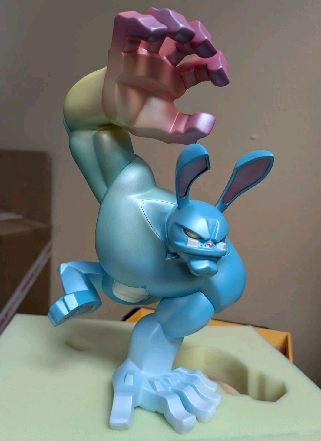 Coarsetoys Instinctoy Paw 12″ Vinyl Art Figure – Coarse Rainbow – Rare