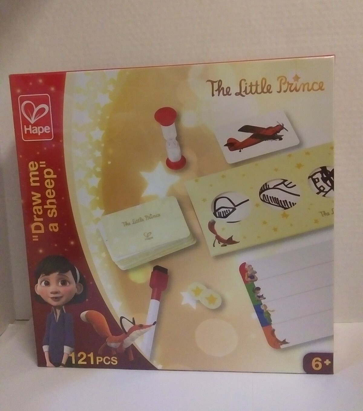 The Little Prince “Draw Me A Sheep” Card Game Hape Board Game Drawing Art