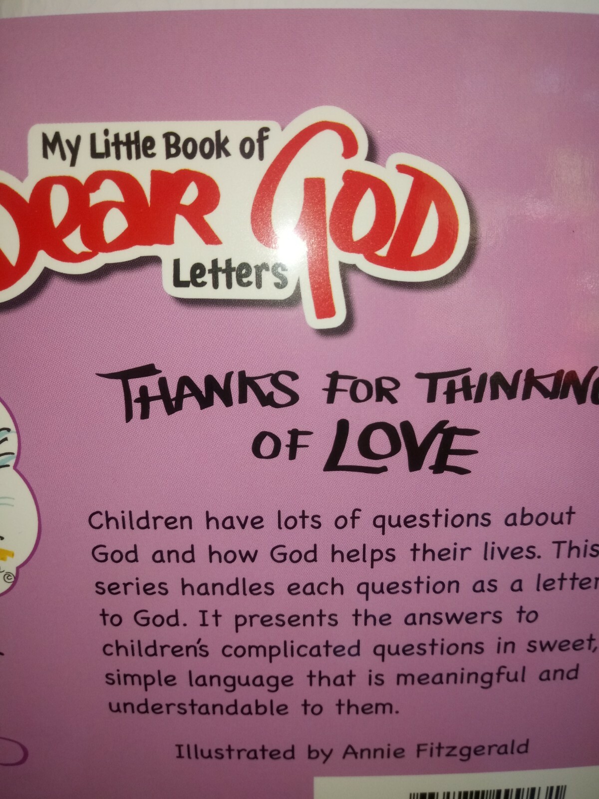 Dear GOD Children’s Hard Cover Book Set . 4 Books Christian Religion Gift