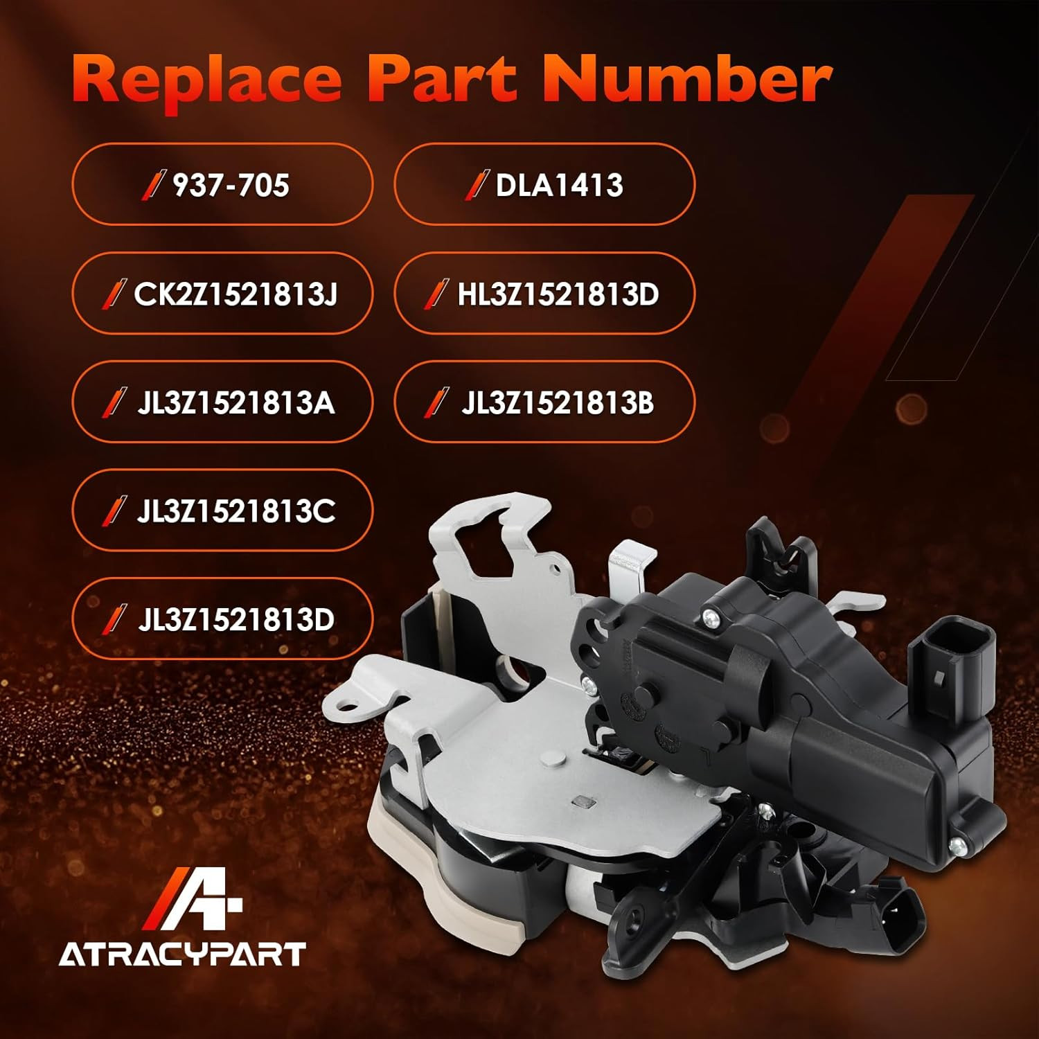 Front Left Driver Side Door Lock Latch Actuator Compatible with 2017-2020 Ford