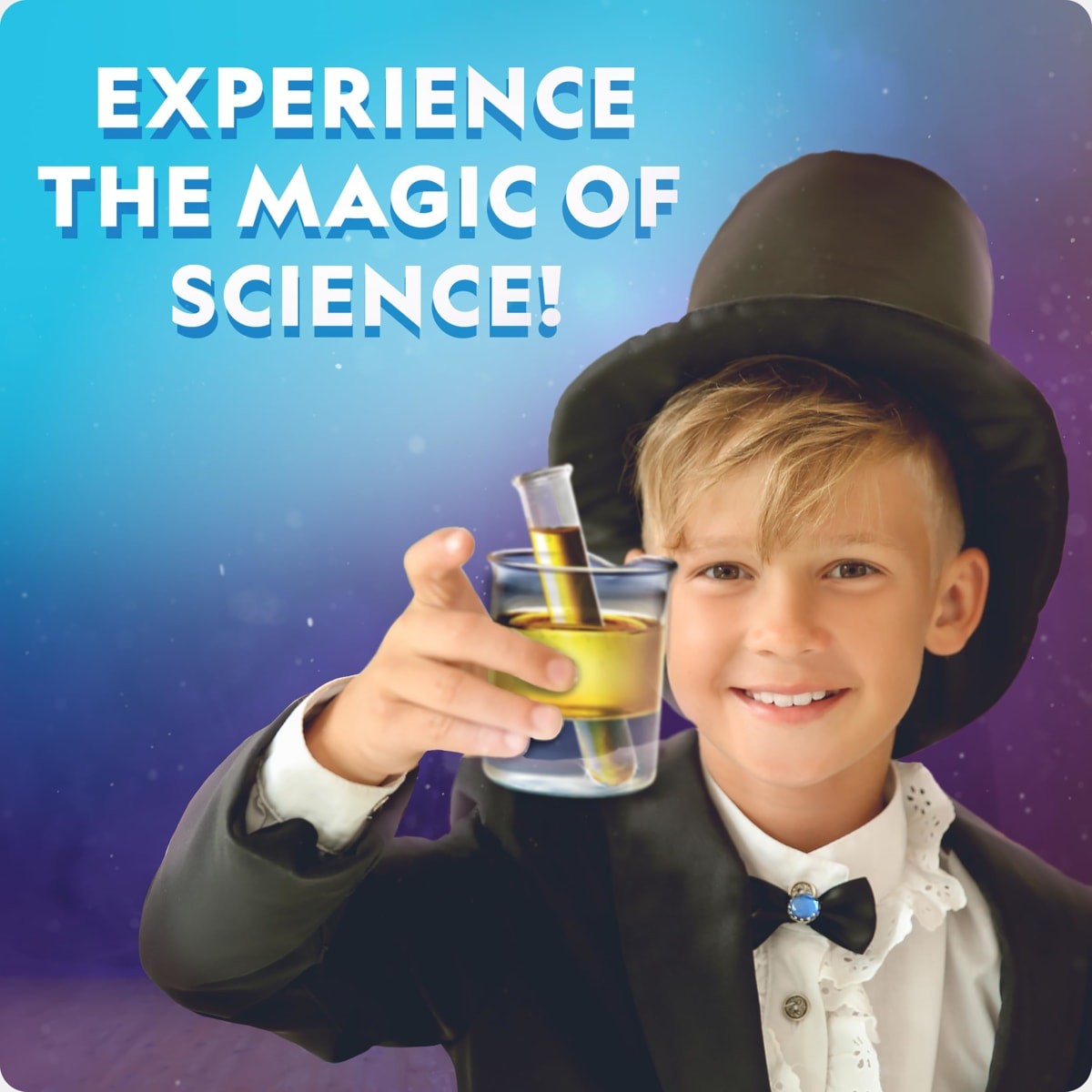 National Geographic Science Magic Kit – for Kids with 100+ Unique Experiments