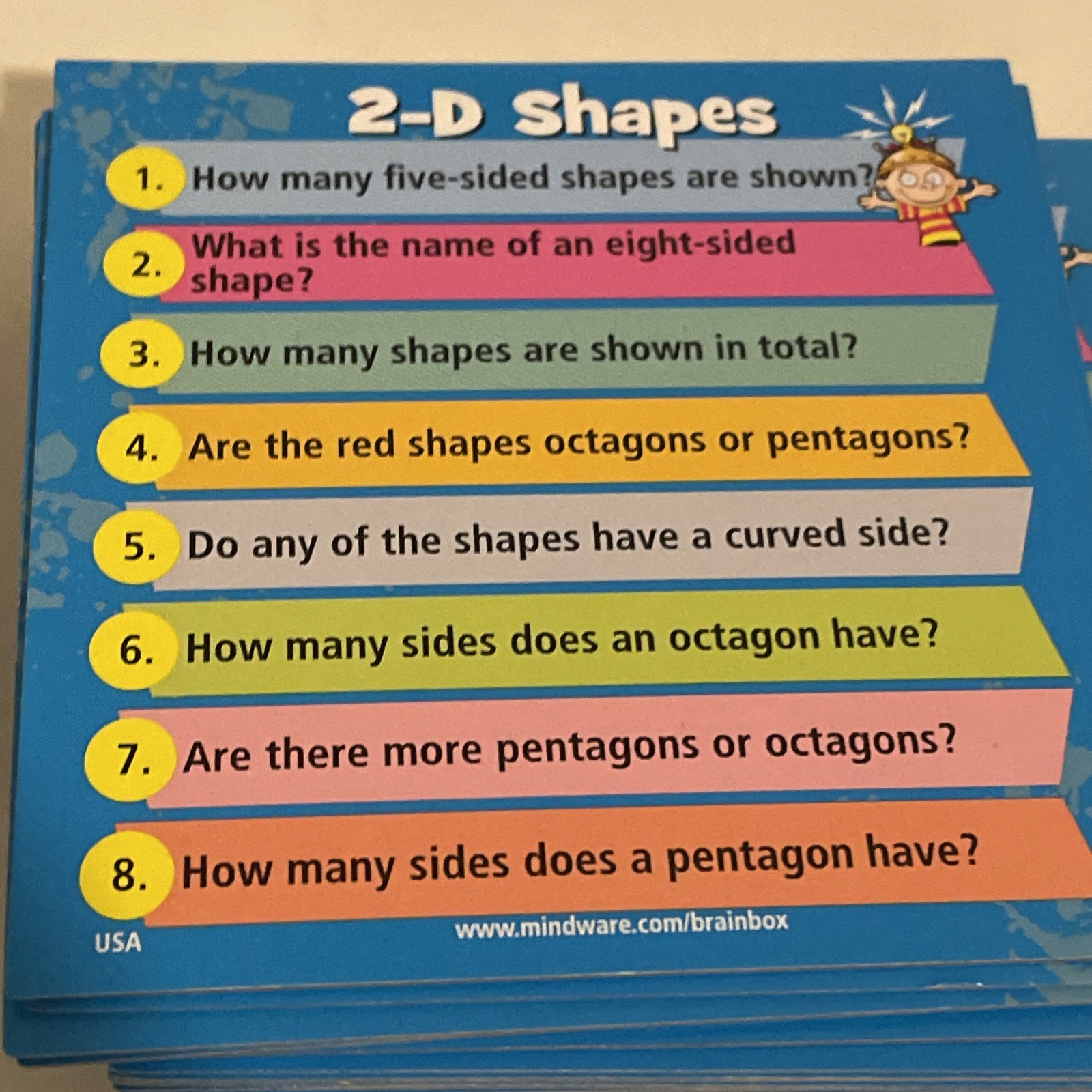 Mindware Brain Box Math age 8+ Replacement Parts