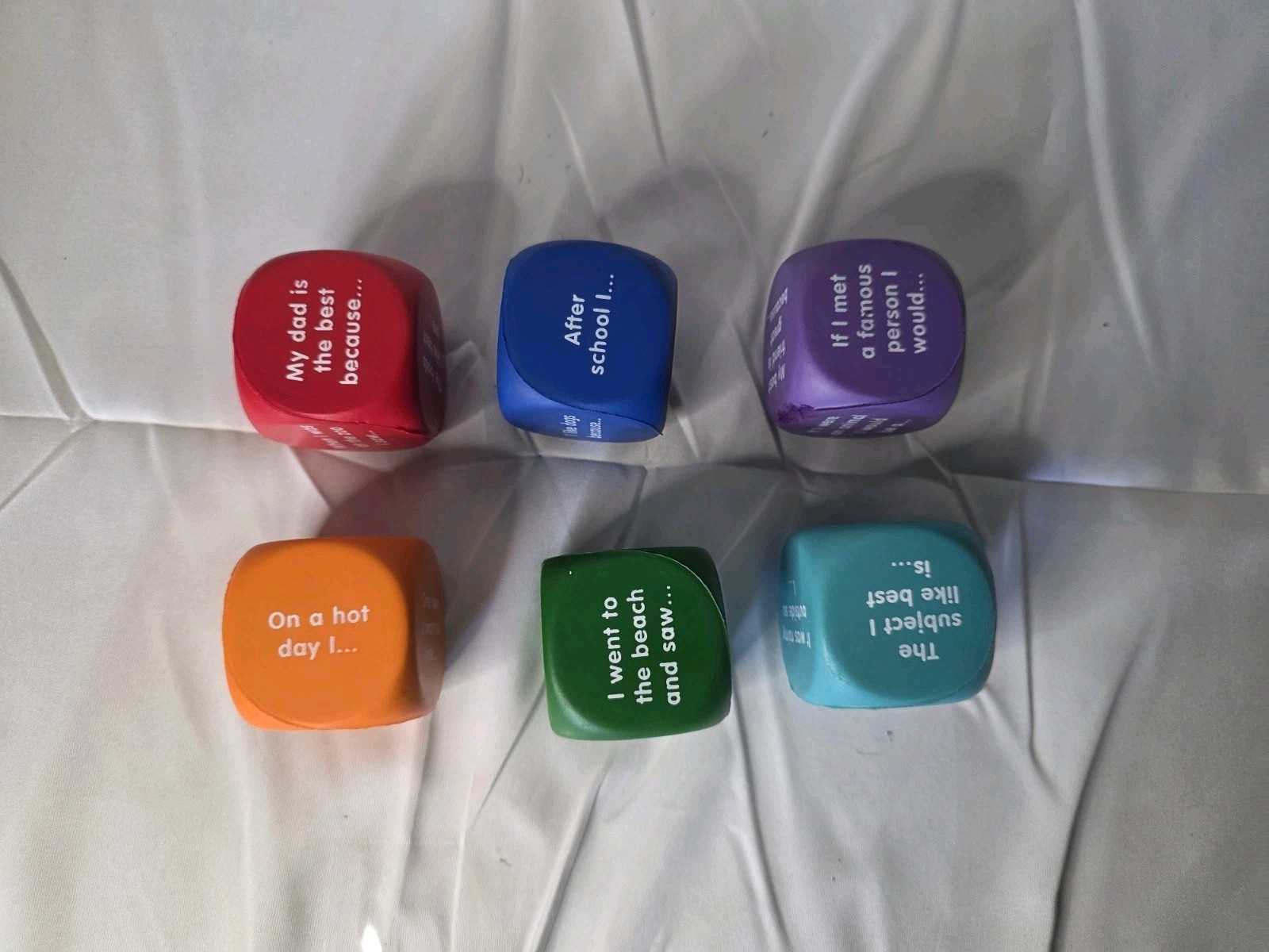 Learning Resources Conversation Cubes Educational Dice Set Classroom Counseling