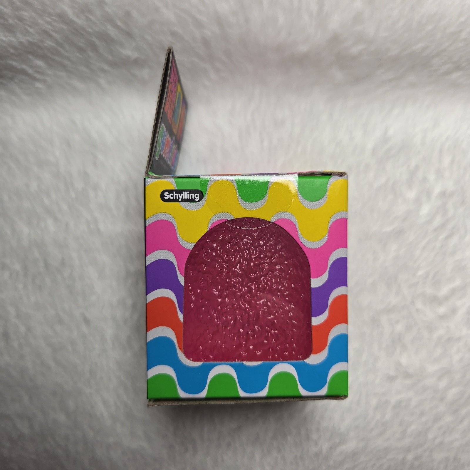 Authentic New Schylling NeeDoh Gumdrop Super Solid Squish Pink Ages 3+ Pink