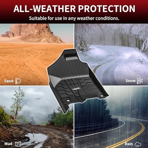 Floor Mats 2013-2018 for Dodge Ram 1500/2500/3500 Crew Cab, 2019-2024 for Dodge