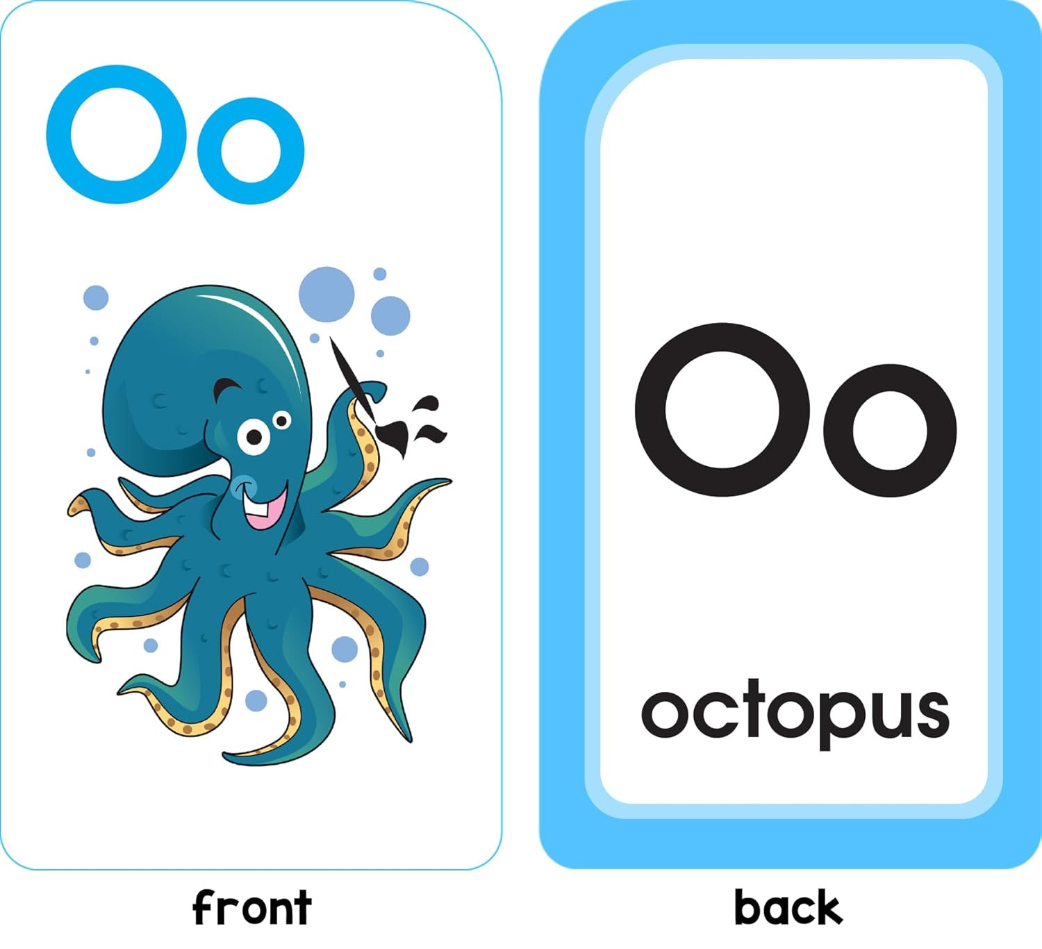 School Zone Alphabet Fun Flash Cards: 56 Cards, Preschool, Kindergarten, Abcs, U