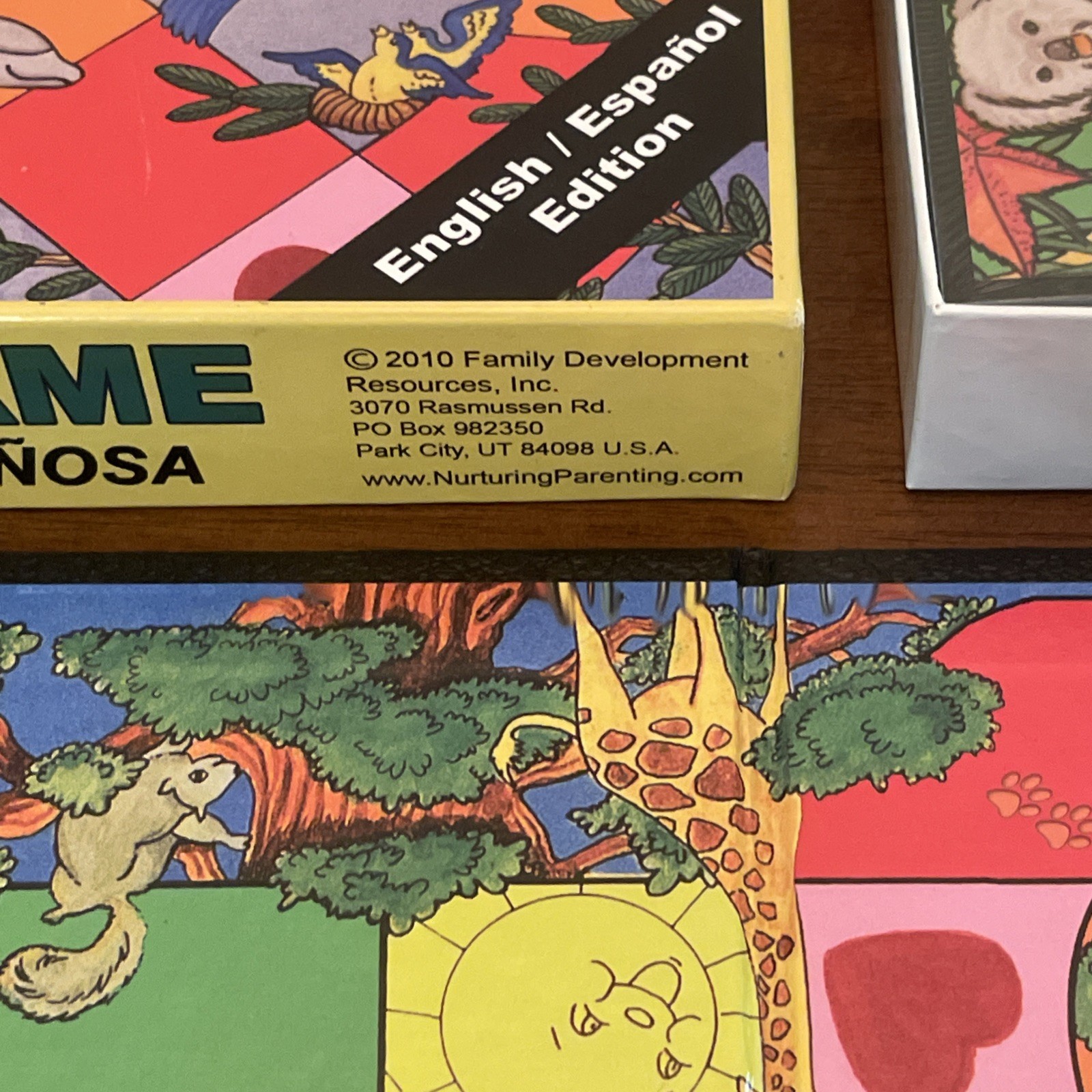 The Nurturing Game – Learning About Caring For Others – 2010 Spanish English OB