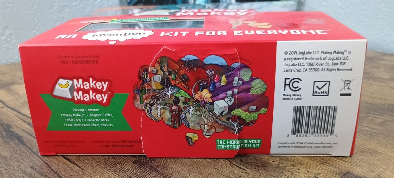 Makey Makey An Invention Kit For Everyone -TouchPads 2016 Joylabz Sealed