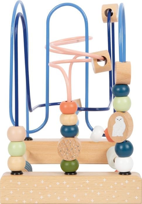 small foot Bead Maze Arctic made of FSC 100%-certified wood, motor activity toy