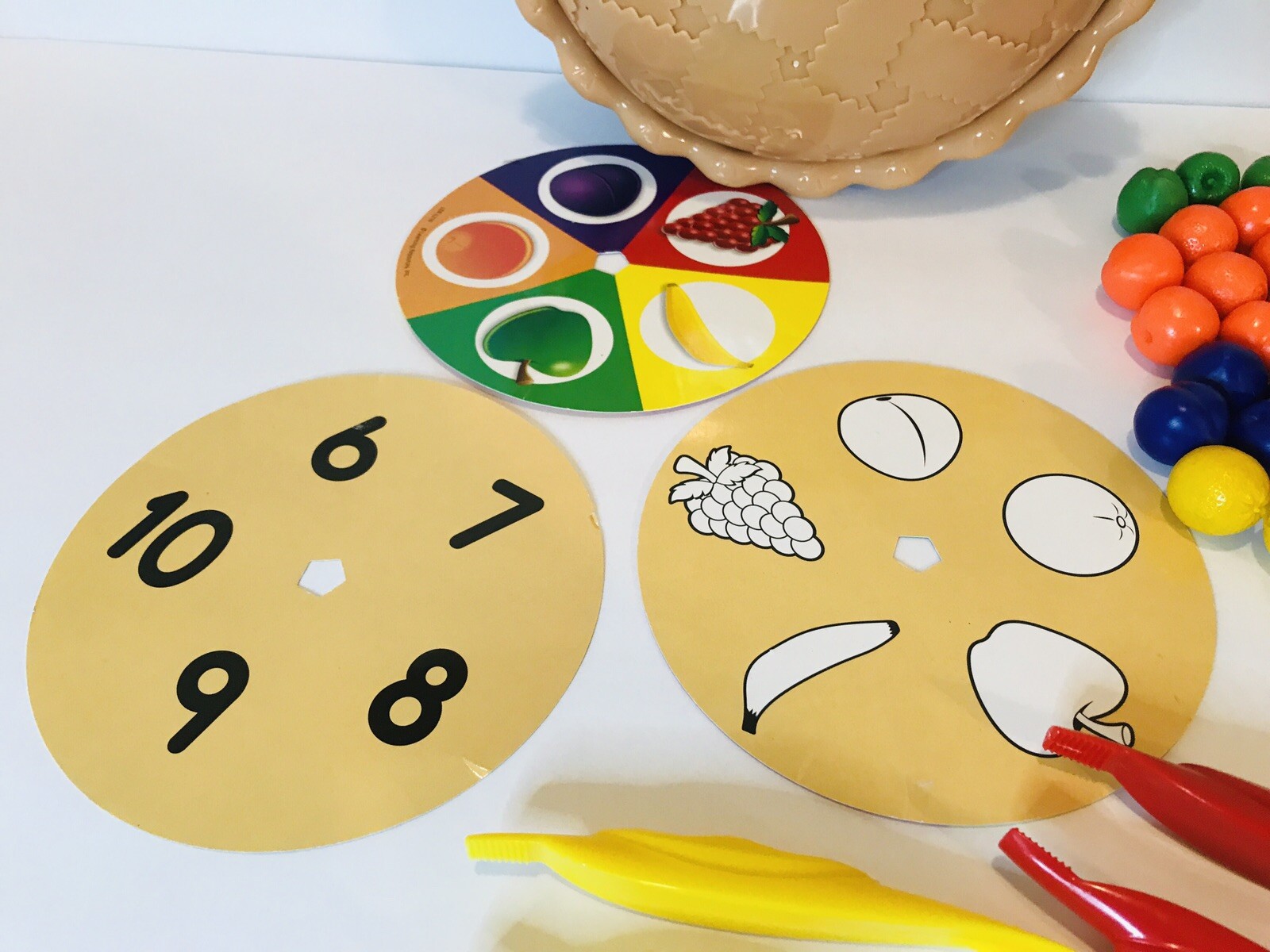 Learning Fun Pie Game Resources Super Sorting Counting Educational EUC