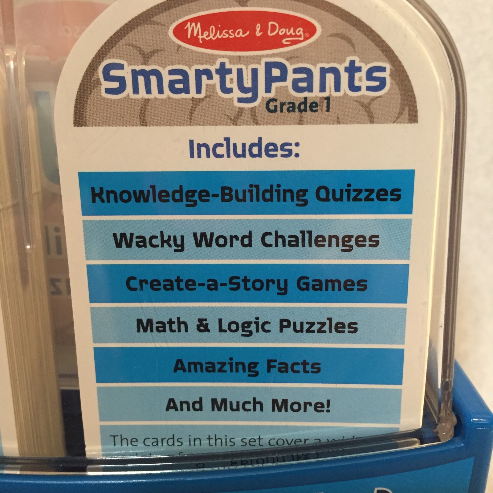 Melissa & Doug Smarty Pants Grade 1 120 Brain Building Cards