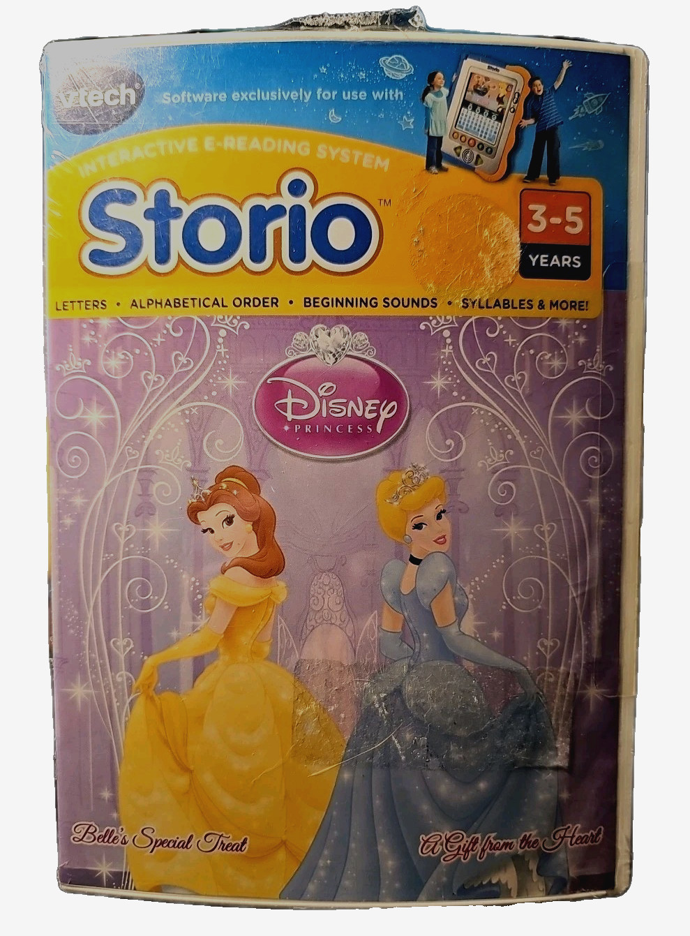 Vtech Storio E-Reading System – Disney Princess – 3-5 yrs – New & Sealed