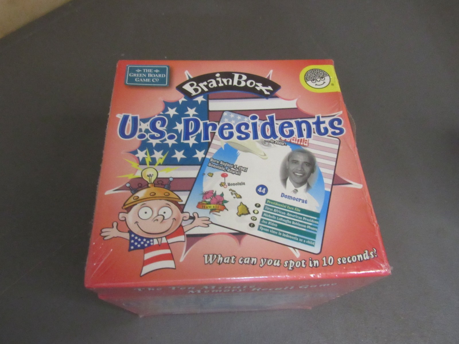 NEW MindWare BrainBox – U.S. Presidents Brain Challenge Game – ages 8+