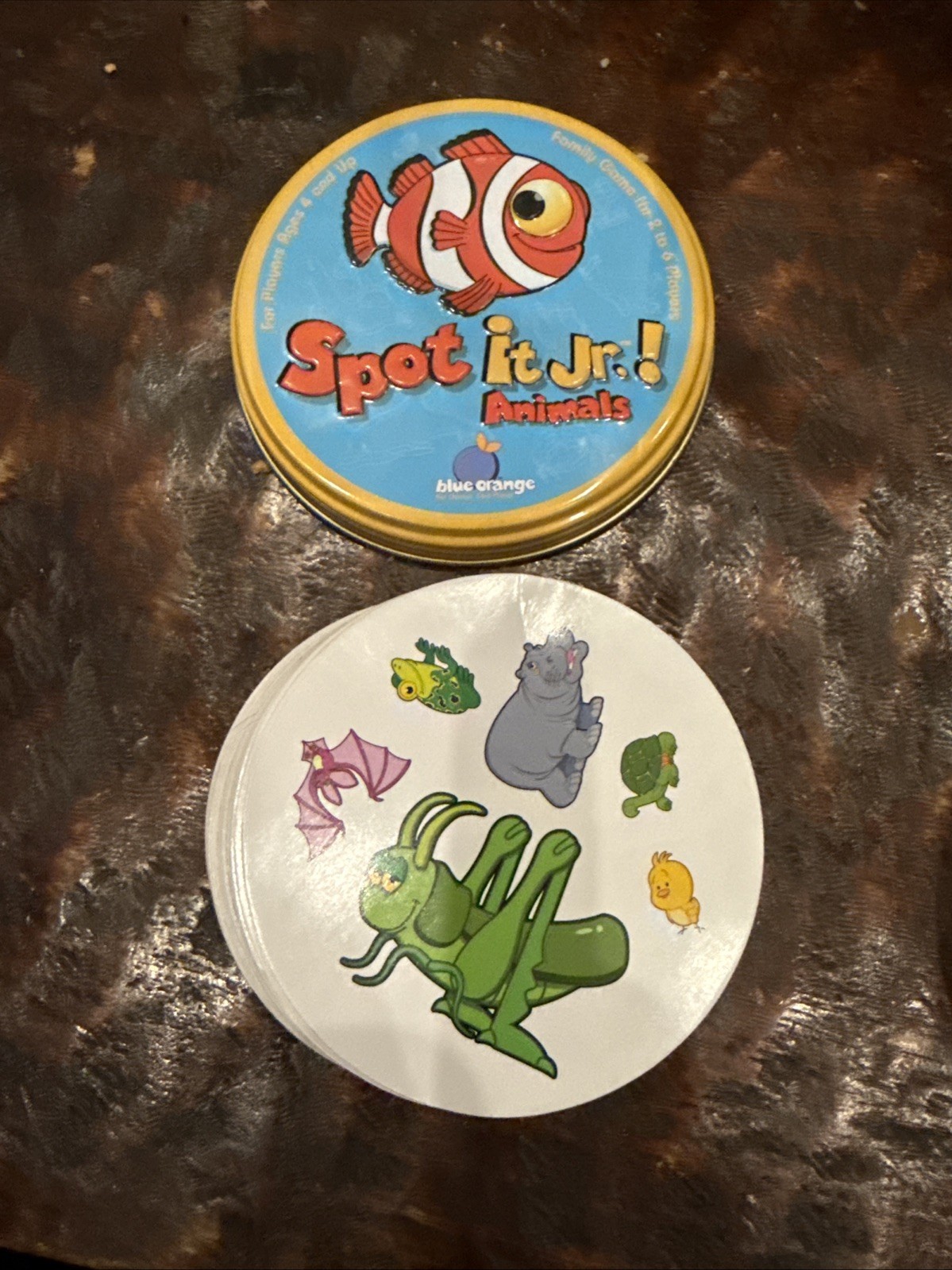 LOT OF 3 SPOT IT GAMES: MLB Edition, Spot It Jr Animals, Blue Orange