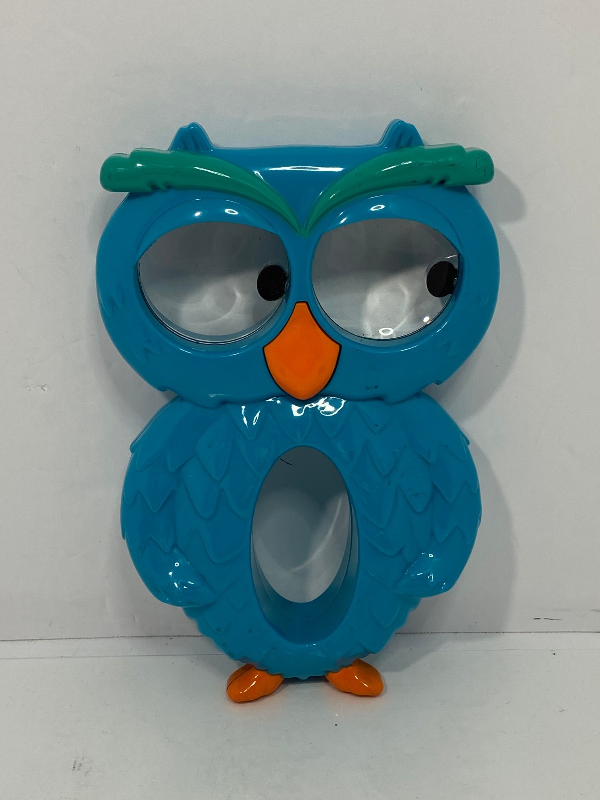 🔵 Educational Insights GeoSafari Jr. Bright Eyes Owl Magnifier EUC J4