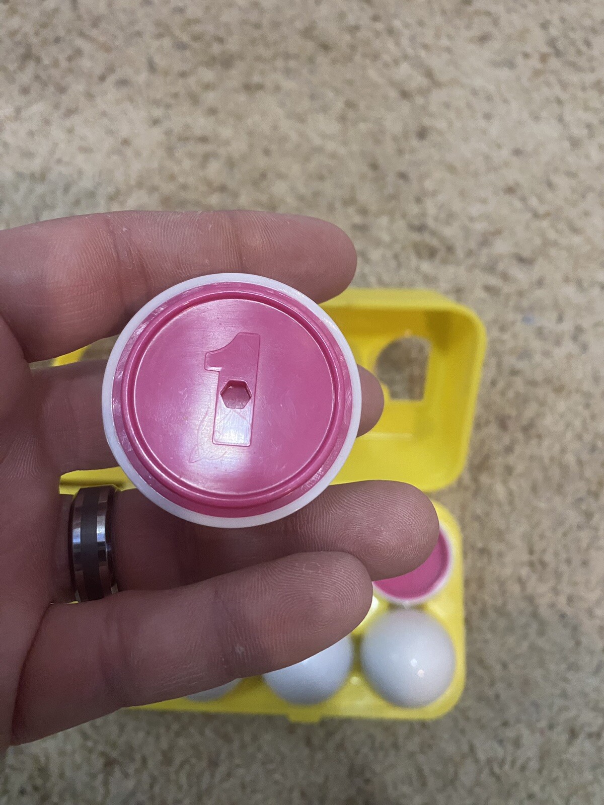 Kidzlane Match And Count egg carton toy for toddlers educational learning toy