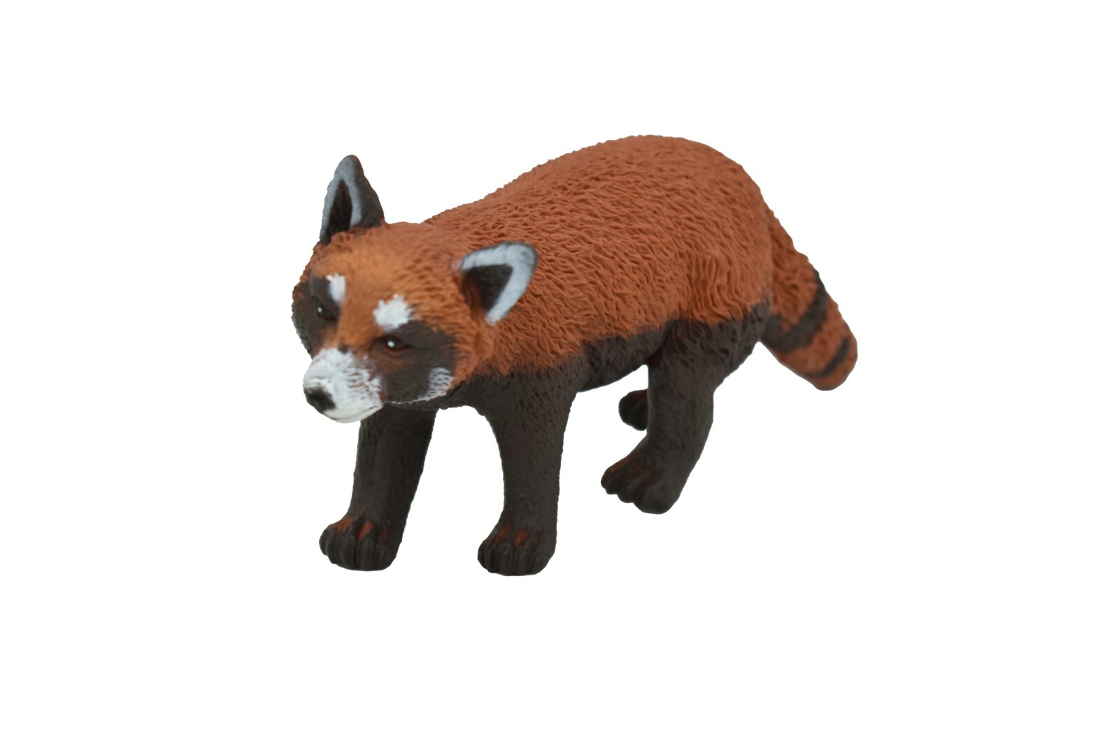 Panda Red Realistic Toy Model Plastic Replica Animal, Kids Gift 6″ F4414