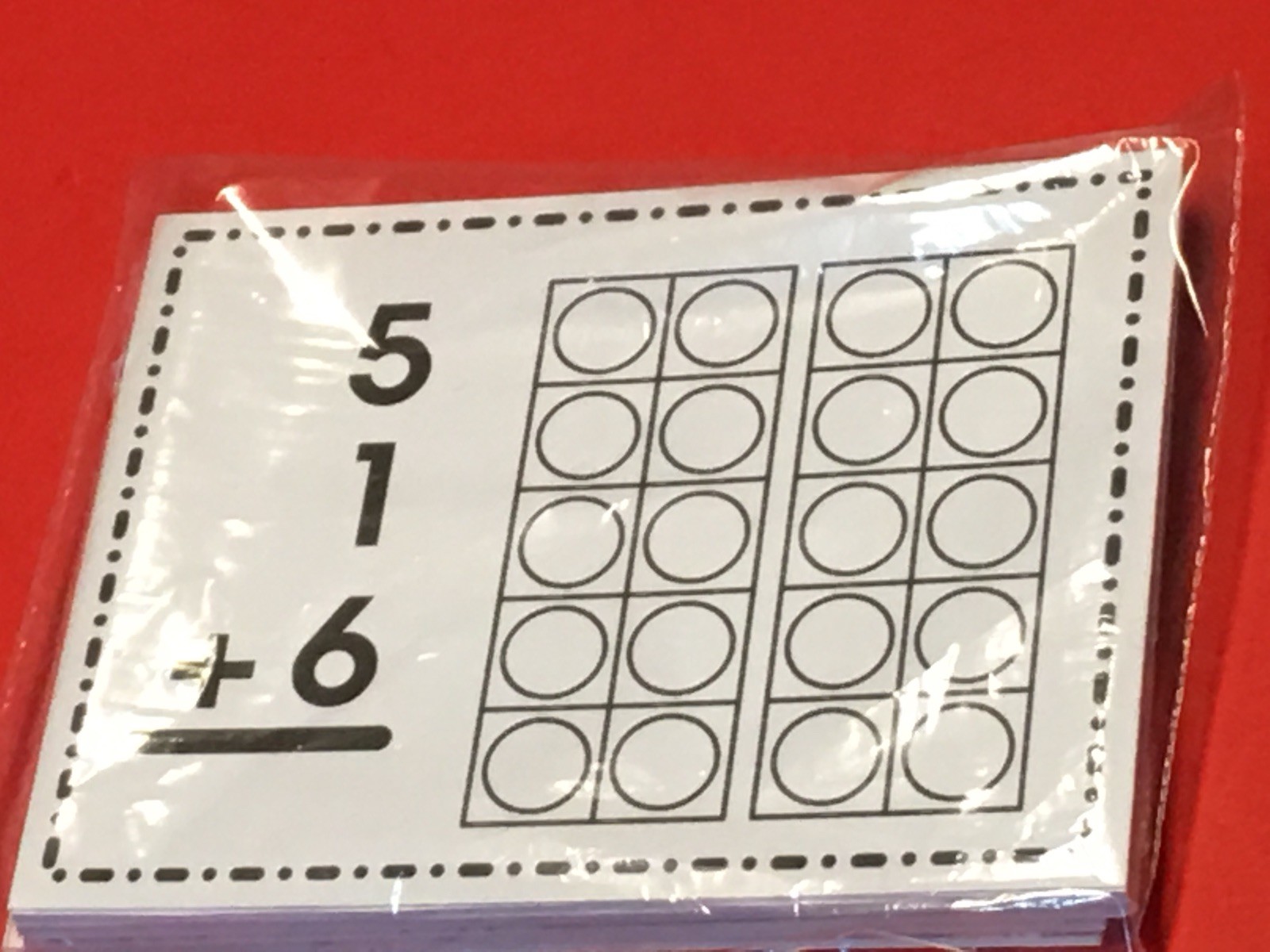 Three Digit Addition – Cards for Learning Centers 36 Laminated Cards