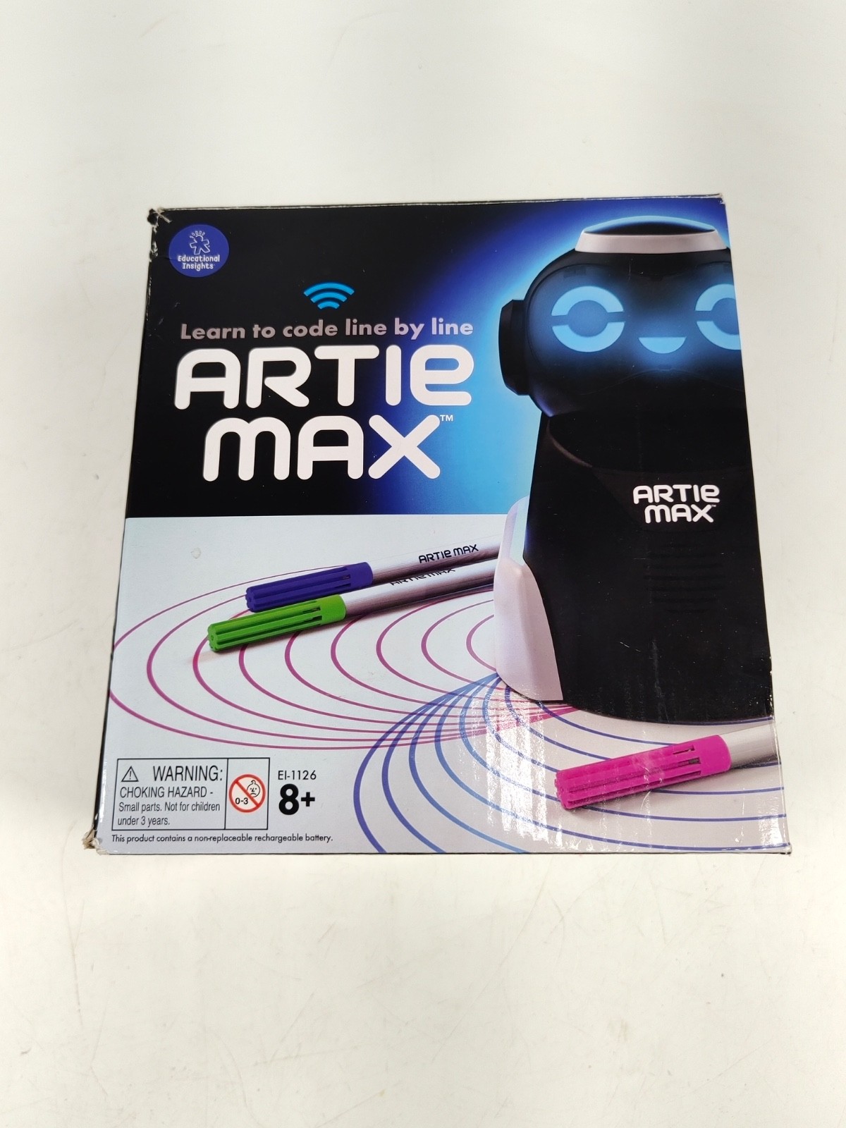 Educational Insights Artie Max The Wi-Fi Robot That Teaches Coding