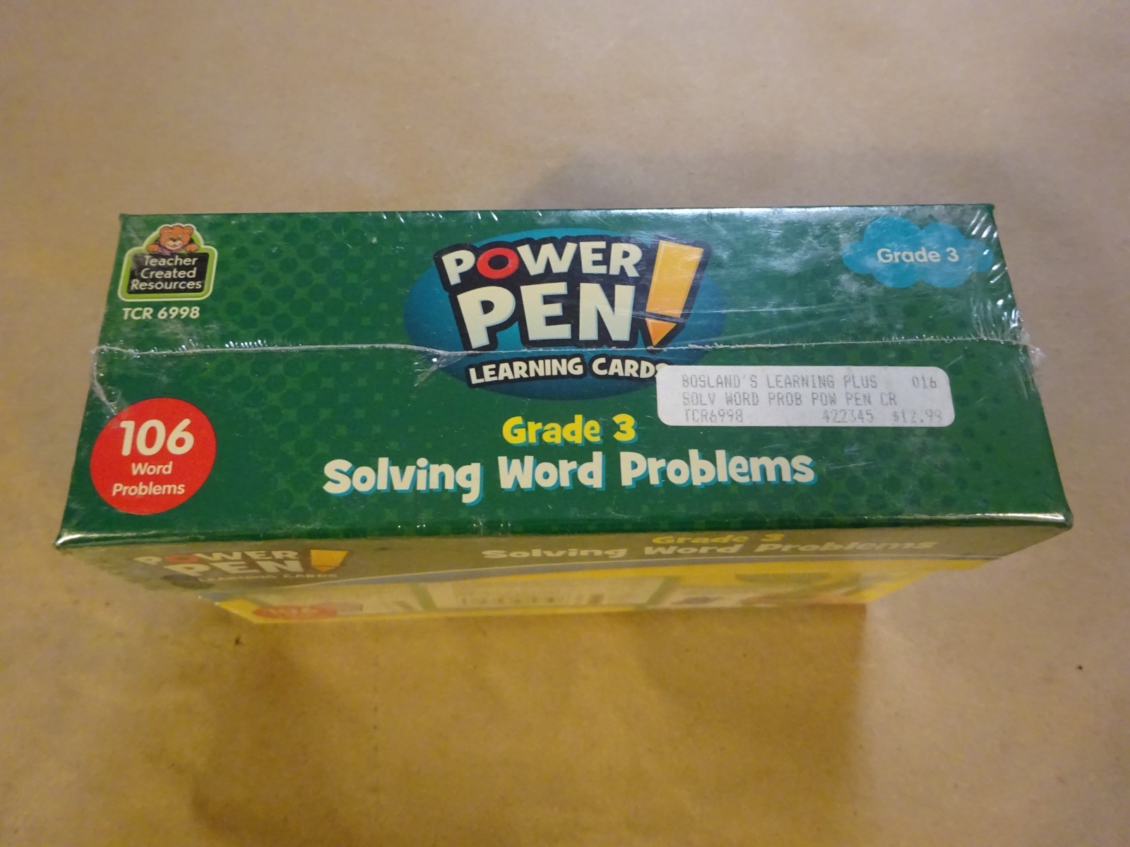 Power Pen Learning Cards Teacher Created Resources Grade 3 Solving Word Problems