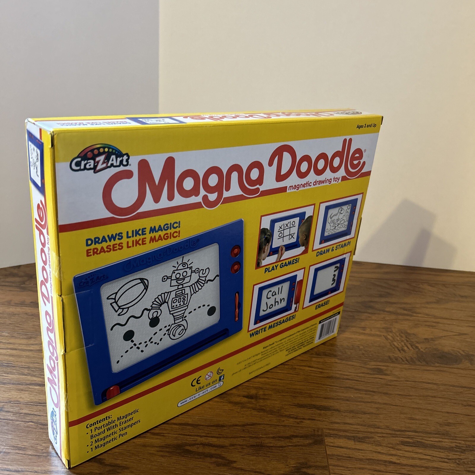 Classic Retro Magna Doodle, Plastic, Unisex Ages 3 and Up