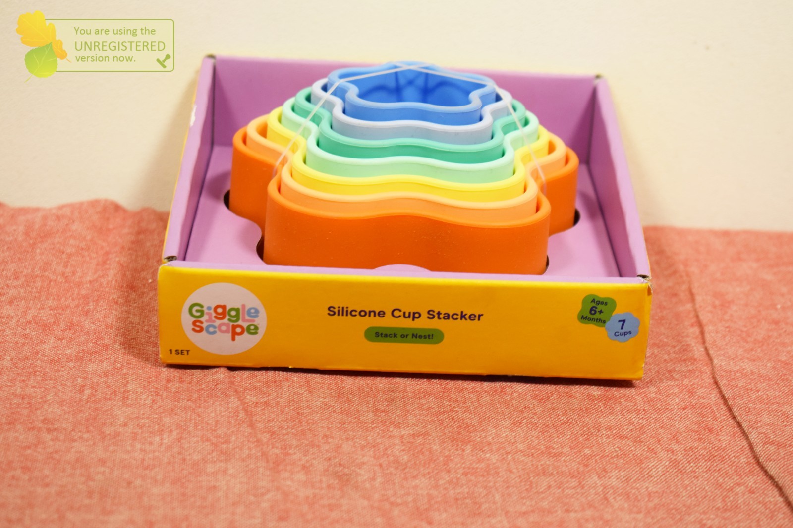 Gigglescape Silicone Cup Stacker – 7pc
