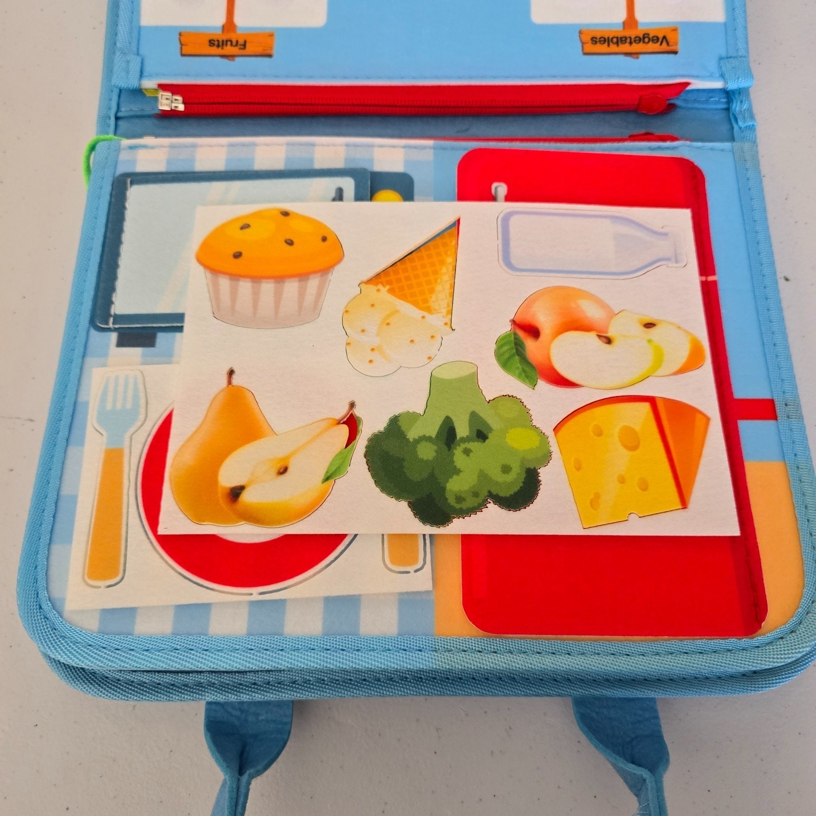 Dessa Lifestyle Busy Board Learning Motor Skills Dinosaur Blue 3+ New