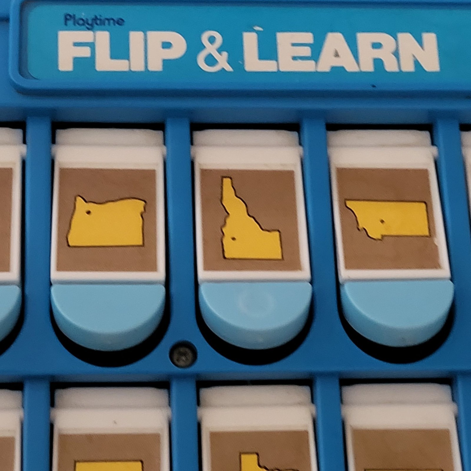 Playtime Vintage United States and Capitol Flip & Learn Homeschool Interactive