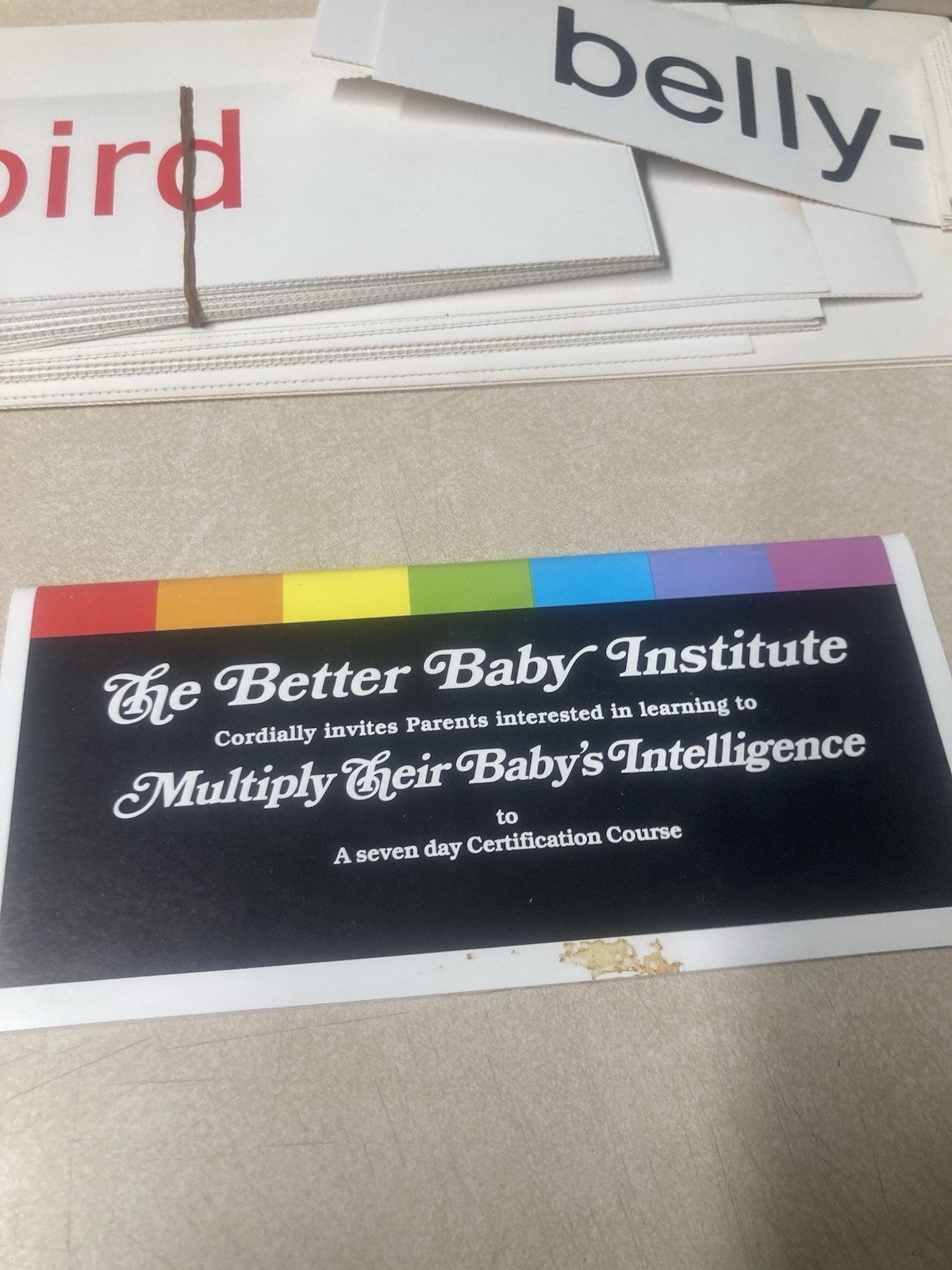 Better Baby Reading Program Glenn Doman 1982 Encyclopedia Britannica Not 100%