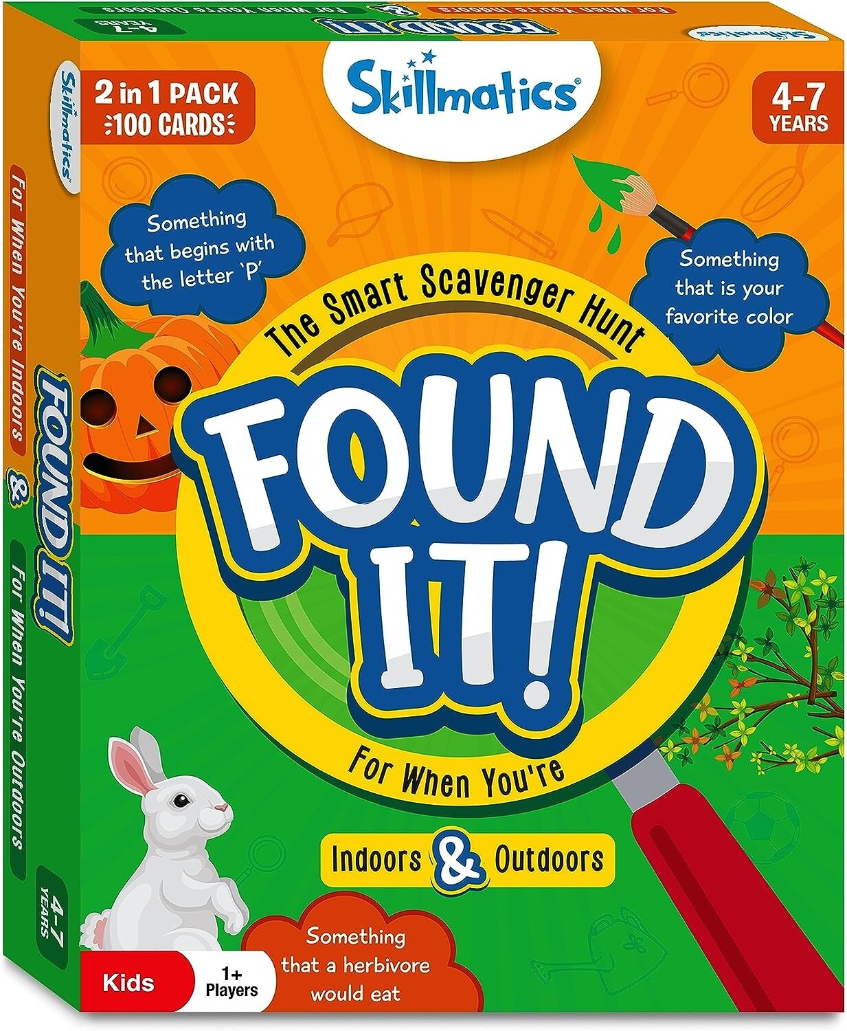 FOUND IT! Indoor Outdoor Scavenger hunt card game for kids and family fun!