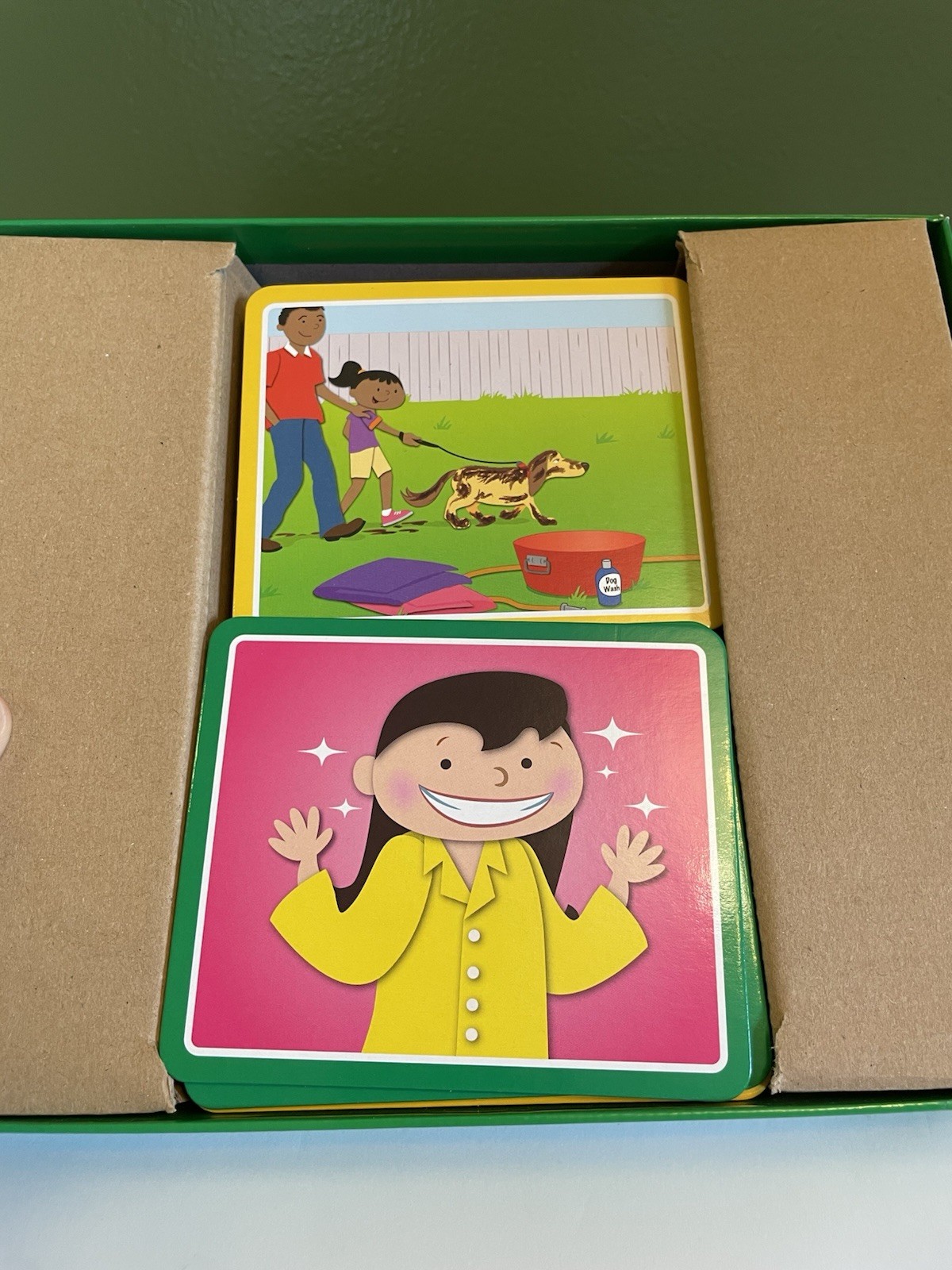 4-Scene Sequencing Cards by Lakeshore Educational Game for Children Ages 3+