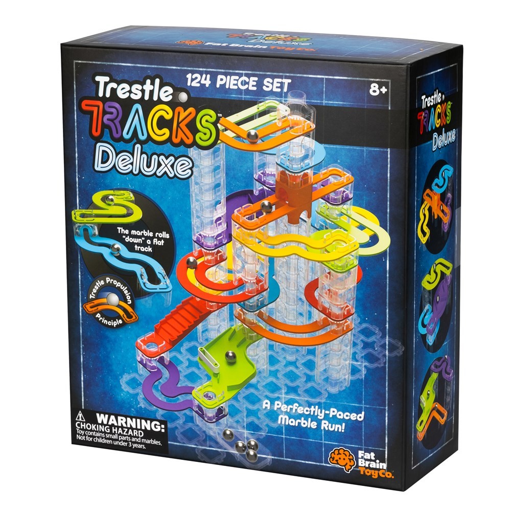 Fat Brain Trestle Tracks New Deluxe Set