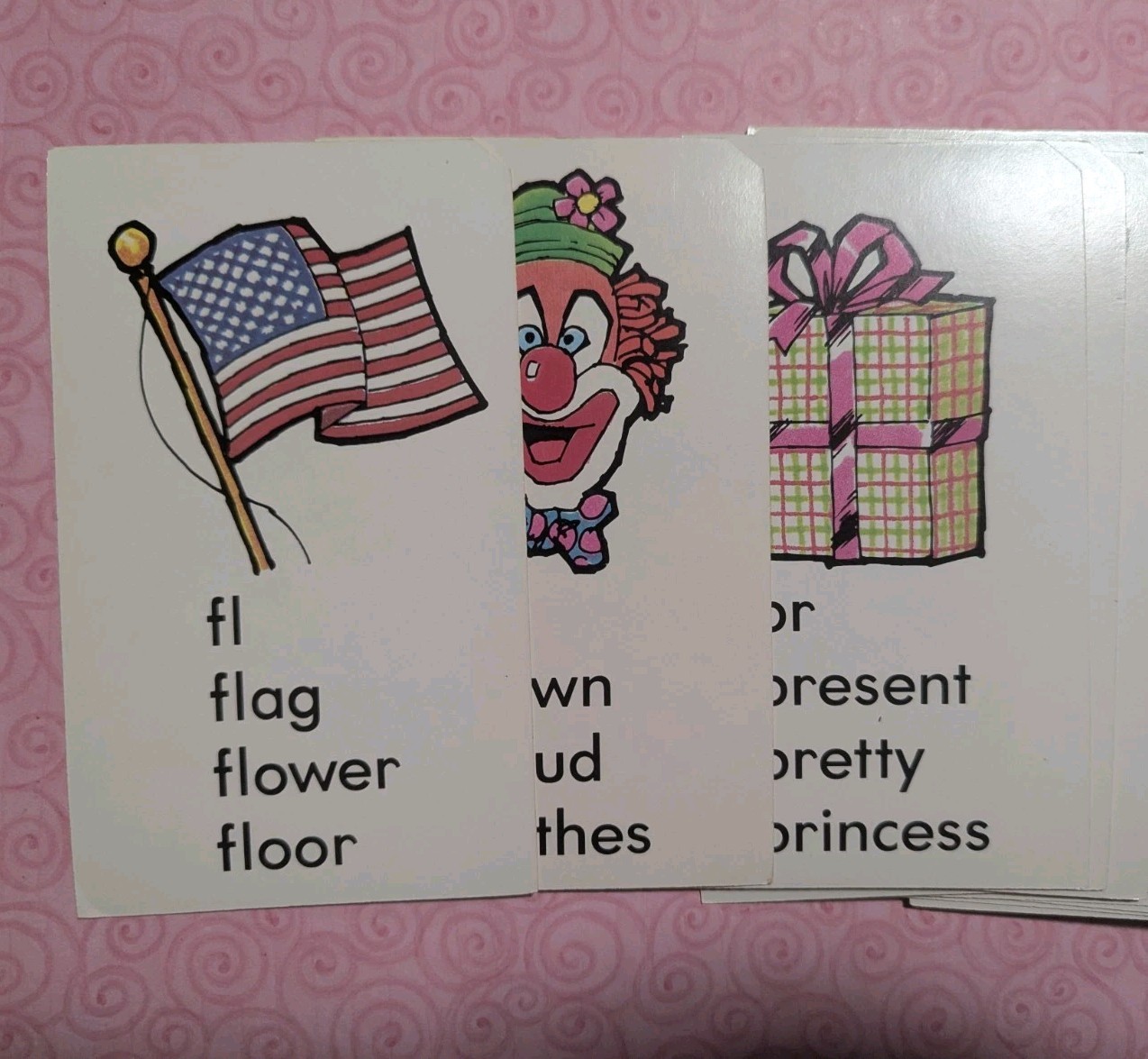 Golden Step Ahead Phonics Flash Cards Alphabet Letters 1984 Vintage