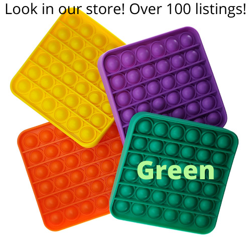 Pop Push It Bubble Fidget Toy For Autism