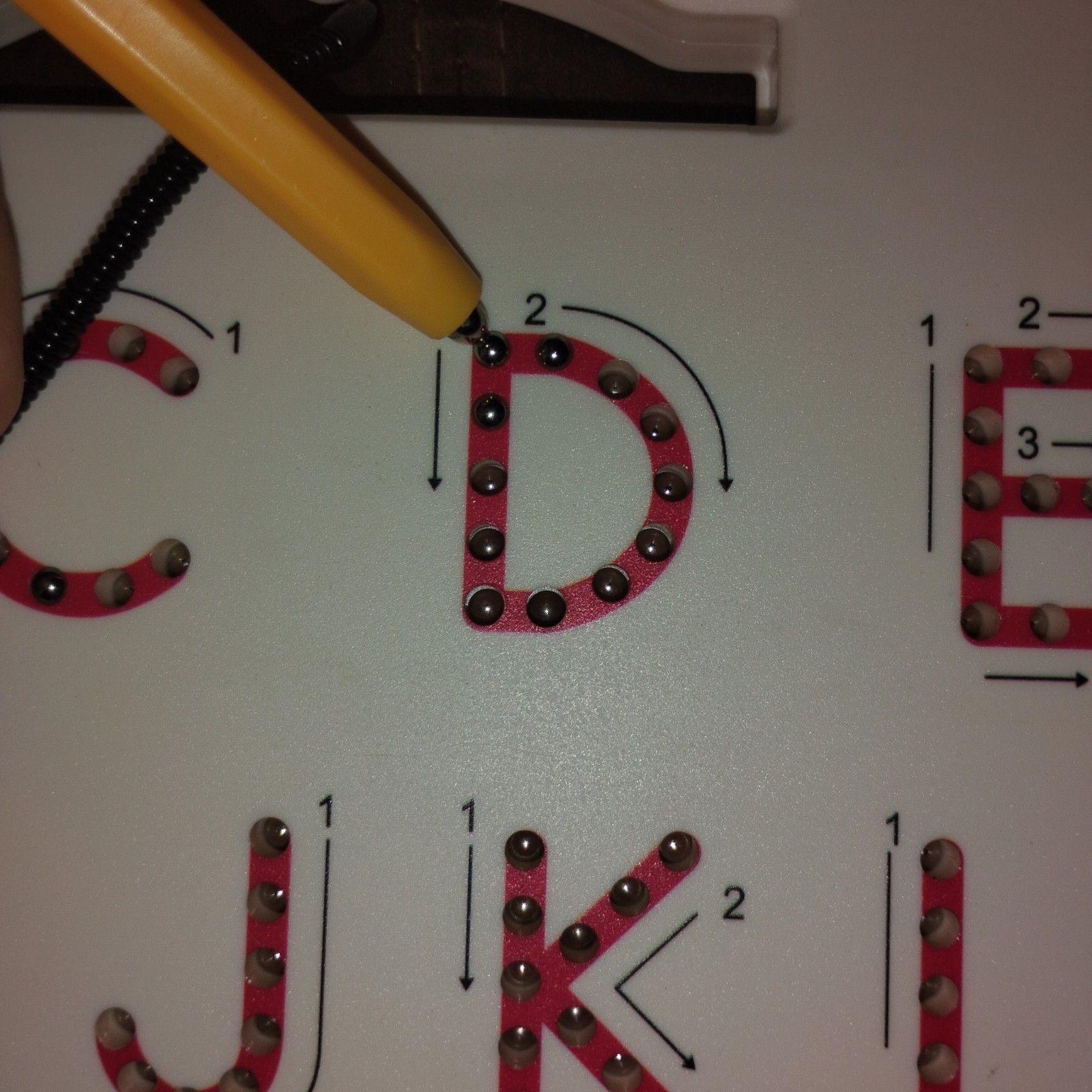 Magnetic Alphabet Tracing Board Upper And Lower Case
