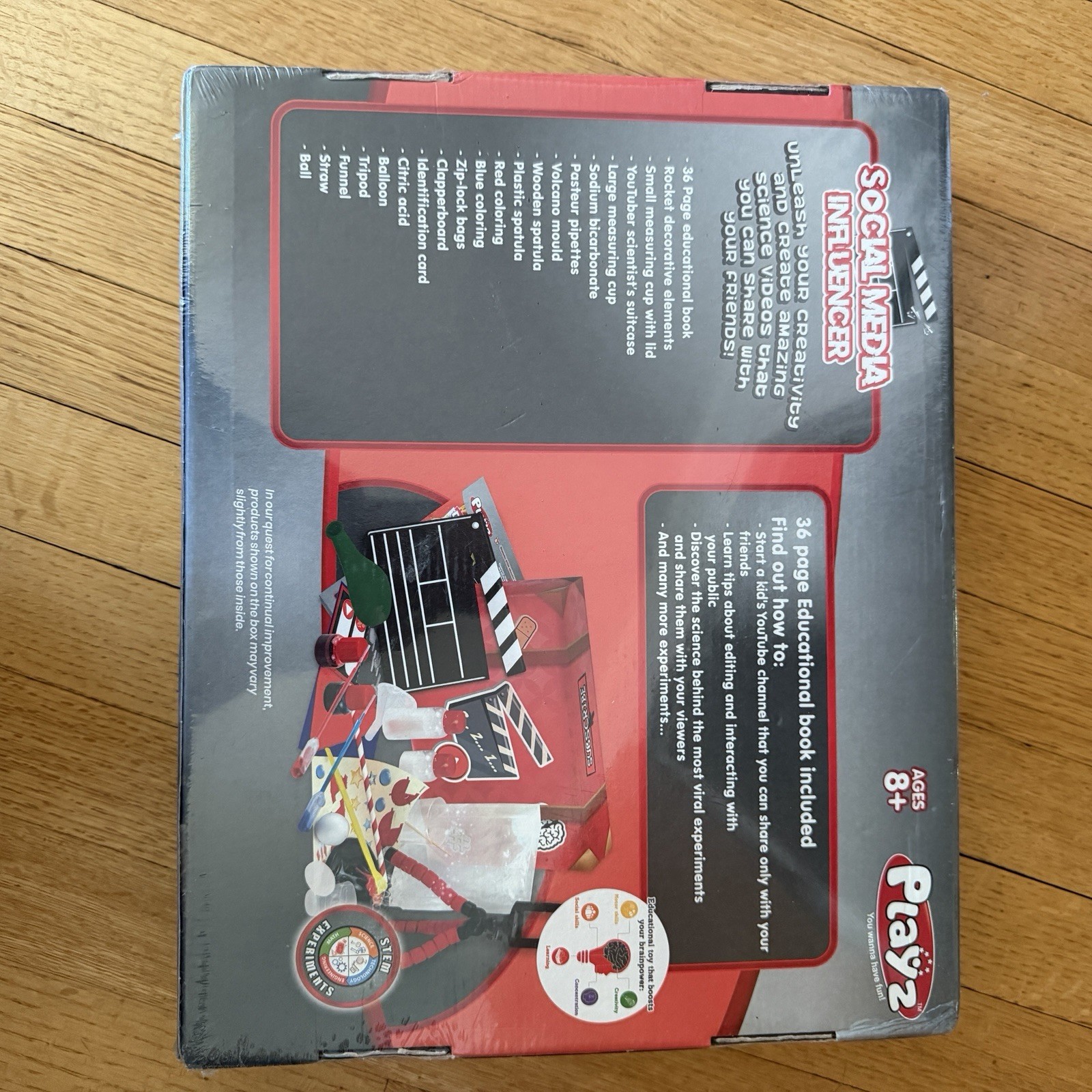 Playz Social Media Influencer DIY Science Kit STEM Toy Game 8+ NEW