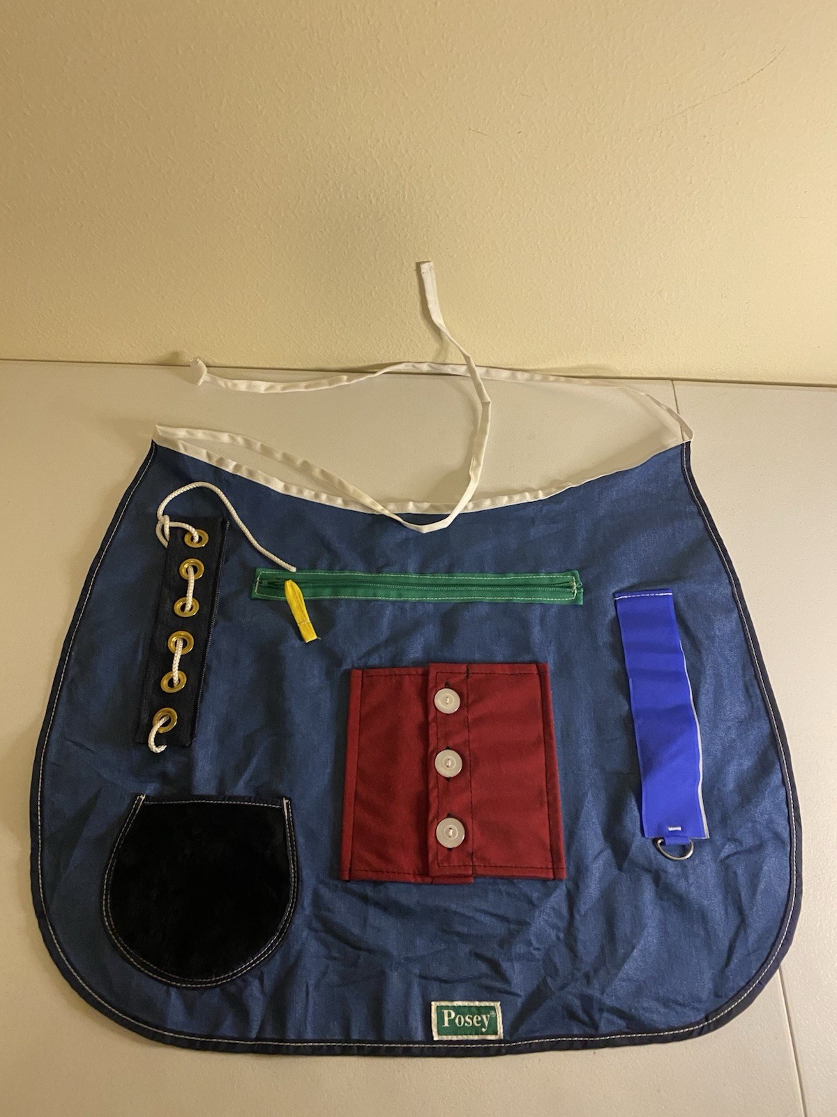 Posey Tactile Therapy Activity Apron Adult Size Fine Motor Skills OT, PT, (G7)