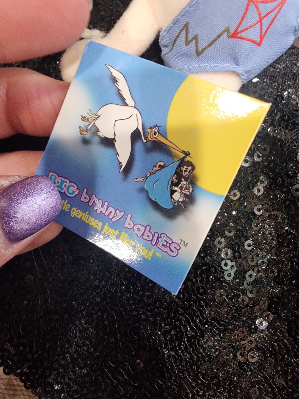 BIG BRAINY BABIES-ALBERT EINSTEIN-Plush Little Genius Keychain Teacher Gift